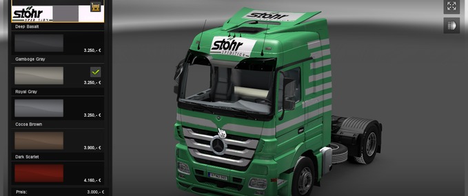 Trucks Stöhr Truck Eurotruck Simulator mod