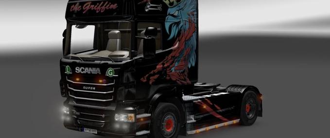 Skins Scania The Griffin Eurotruck Simulator mod