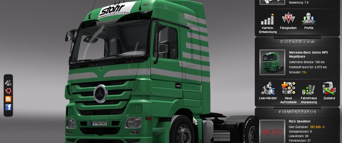 Skins Stöhr Truck Eurotruck Simulator mod