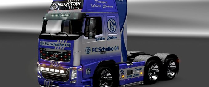 Trucks Volvo FH16 SV Schalke 04 Eurotruck Simulator mod