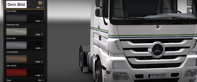 Skins Weisshaupt Truck Überarbeitet Eurotruck Simulator mod