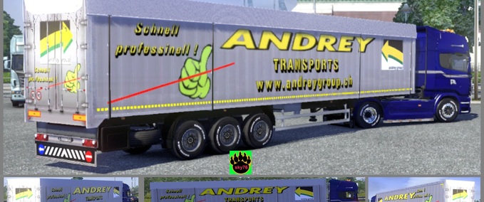 Trailer Andrey Schubboden Trailer Eurotruck Simulator mod