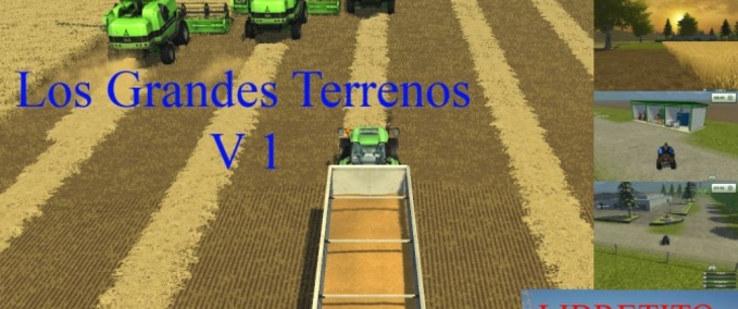Maps Los Grandes Terrenos Landwirtschafts Simulator mod