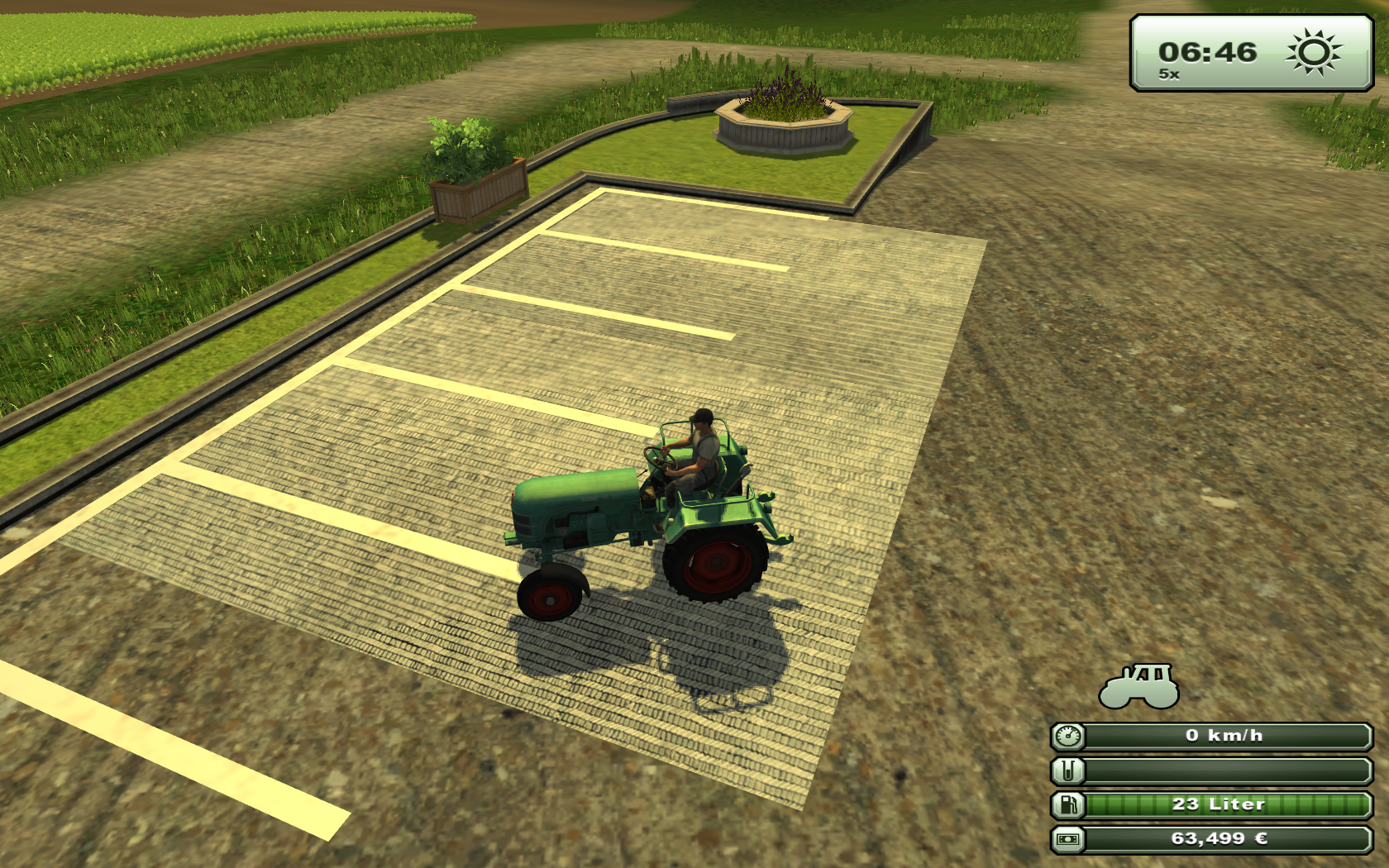 Paved floor slab - Thumbnail 1