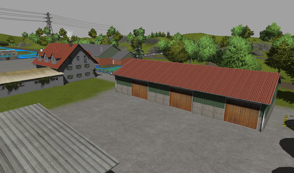 Hall from 08 for LS13 with movable gates - Thumbnail 1