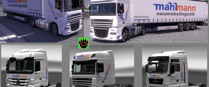Trucks Mahlmann Pack Eurotruck Simulator mod