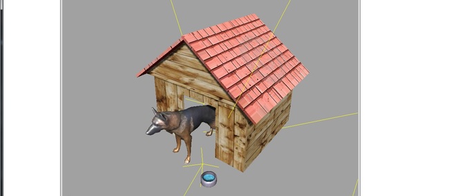 Platzierbare Objekte Hundehütte  Landwirtschafts Simulator mod
