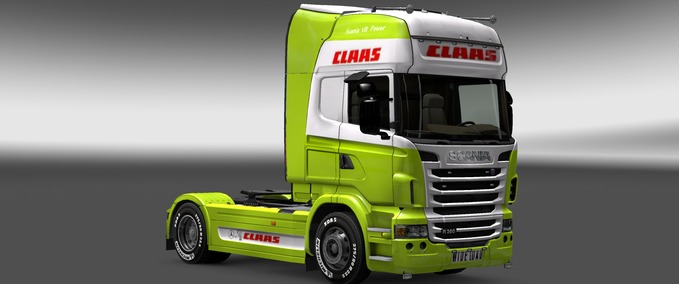 Scania Scania Claas White Grill  Eurotruck Simulator mod