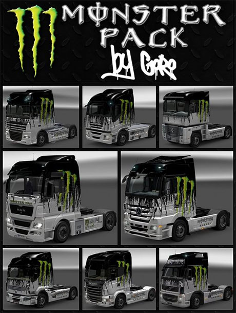 Monster Skin Pack - Thumbnail 1