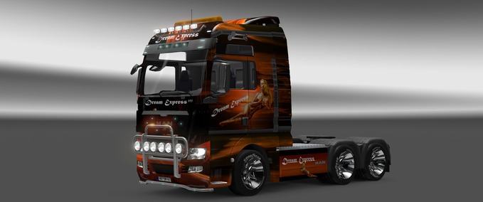Trucks MAN Tgx  Dream Express Eurotruck Simulator mod
