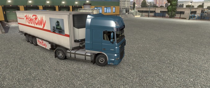 Trailer Pistenbully Trailer Eurotruck Simulator mod