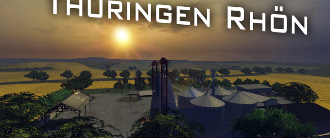 Maps Thüringen Rhön  Landwirtschafts Simulator mod