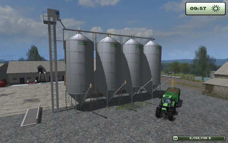 Fs Silos V Buildings With Functions Mod F R Farming Simulator
