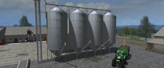 Gebäude mit Funktion Silos Landwirtschafts Simulator mod