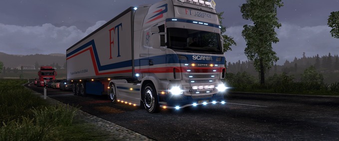 Scania FT Logistic Pack  Eurotruck Simulator mod