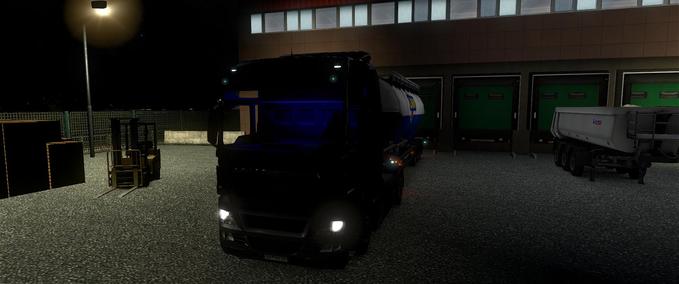 Interieurs MAN TGX  Licht  Eurotruck Simulator mod