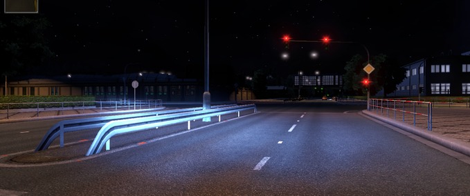 Sonstige My new Cats-eyes Road Studs Eurotruck Simulator mod