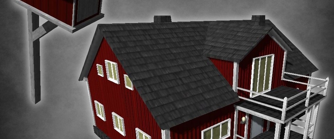 Gebäude Mapobjekte Schweden Landwirtschafts Simulator mod