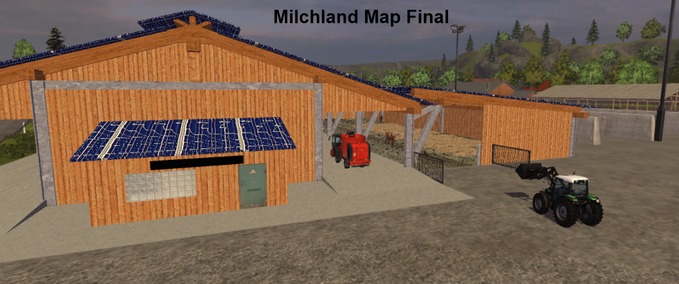 Standard Map erw. Milchland Map Landwirtschafts Simulator mod