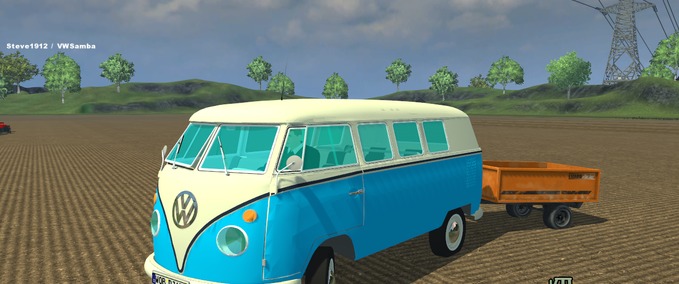 Volkswagen VW Samba Bus Landwirtschafts Simulator mod