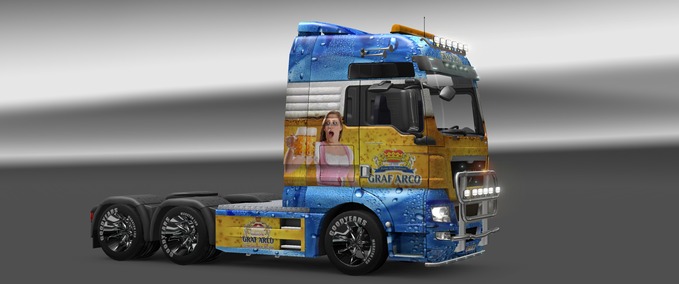 Trucks Man TGX  Graf Arco Eurotruck Simulator mod