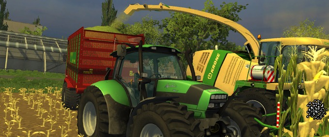 Deutz Fahr Deutz Fahr Agrotron 150.7 Landwirtschafts Simulator mod