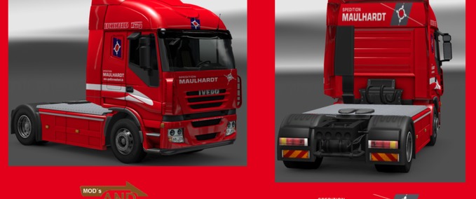 Trucks Iveco Spedition Maulhardt Eurotruck Simulator mod
