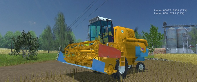 Ostalgie Bizon ZO56/7 Landwirtschafts Simulator mod