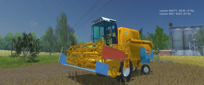 Ostalgie Bizon ZO56 / 7 Farming Simulator mod