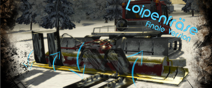 Sonstiges Loipenfräse Skiregion Simulator mod