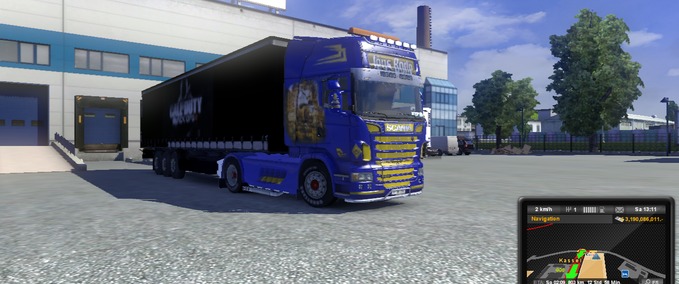Skins Call of duty trailer ETS2 Eurotruck Simulator mod
