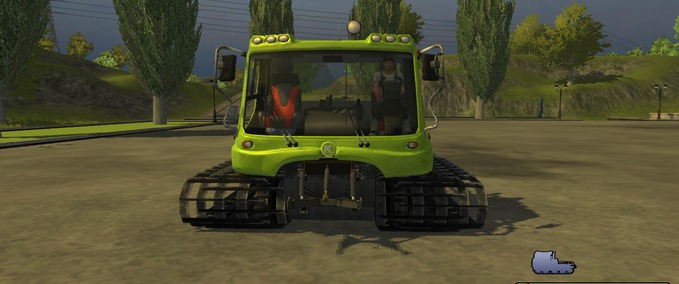 Other manufactors PistenBully 400 with real strings! Farming Simulator mod