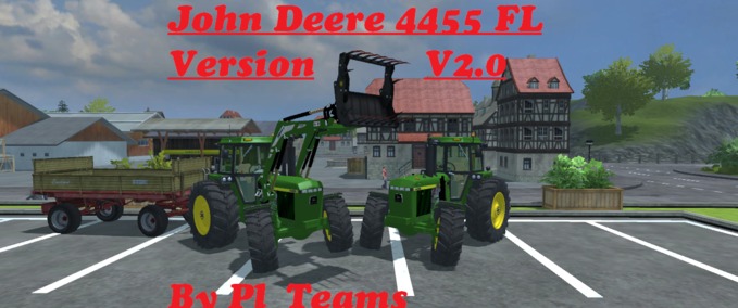 2000-5000er John Deere 4455 FL Landwirtschafts Simulator mod