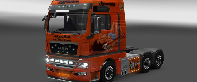 Trucks MAN Tgx Jägermeister  Eurotruck Simulator mod