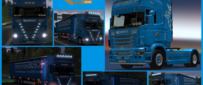 Trucks Busch Pack Eurotruck Simulator mod