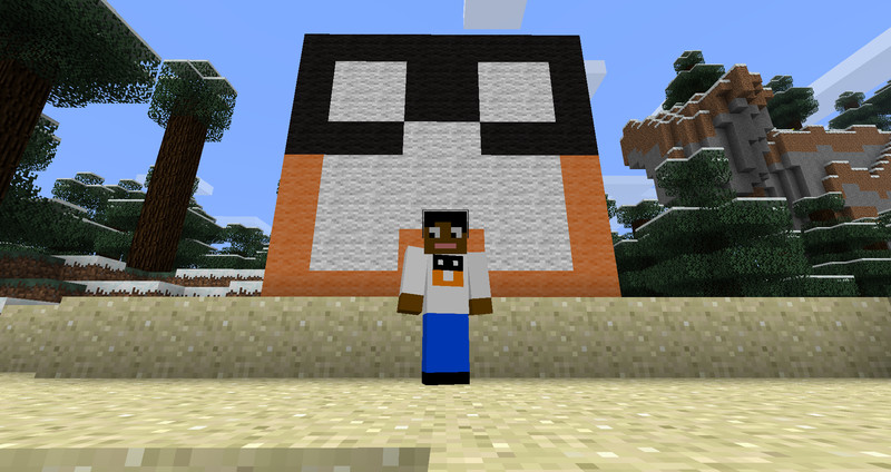 hul emulsion røre ved Minecraft: Modhoster Fan T Shirt v 1.0 Skins Mod für Minecraft