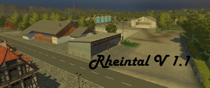 Maps Rheintal Landwirtschafts Simulator mod
