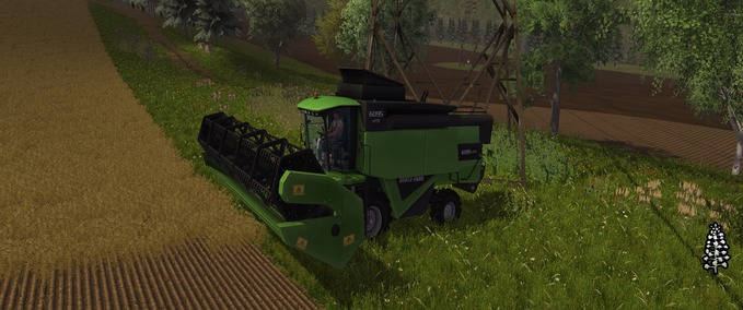 Deutz Fahr Deutz 6095 HTS  Landwirtschafts Simulator mod