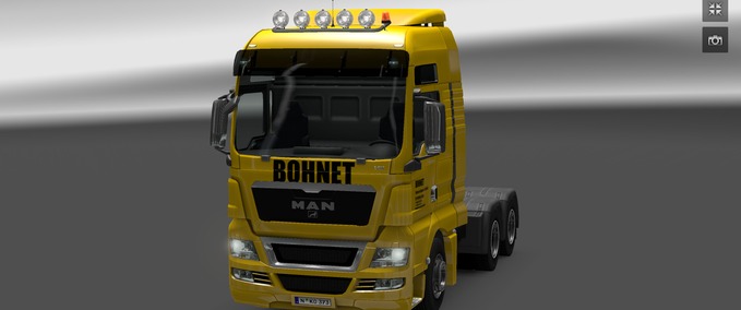 MAN MAN BOHNET Eurotruck Simulator mod