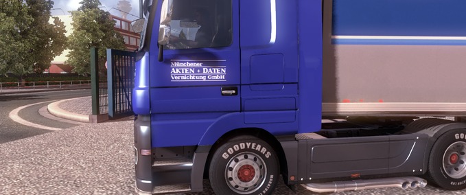 Skins Münchener Akten + Daten Vernichtung GmbH Truck&Trailer Eurotruck Simulator mod