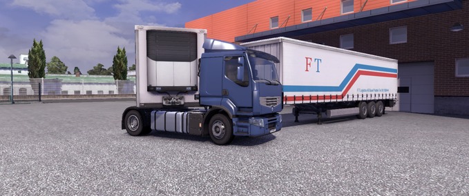 Trailer FT Logistics Eurotruck Simulator mod