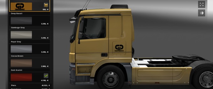 Trucks GP Kleines Fahrerhaus Eurotruck Simulator mod
