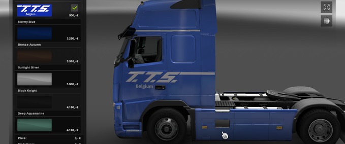 Volvo T T S Belgium Volvo Eurotruck Simulator mod