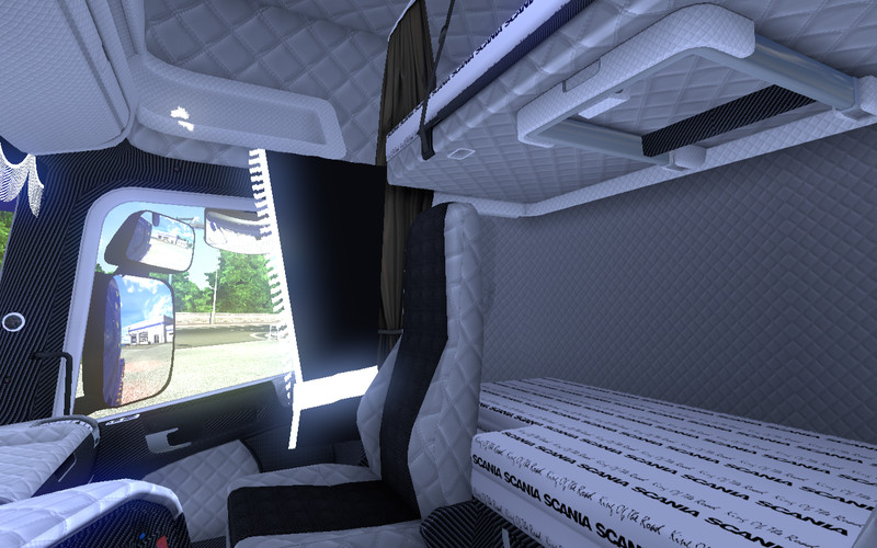 ets2: Scania Luxuxinnenraum v 1.0 Display Zubehör Interieurs Mod für  Eurotruck Simulator 2