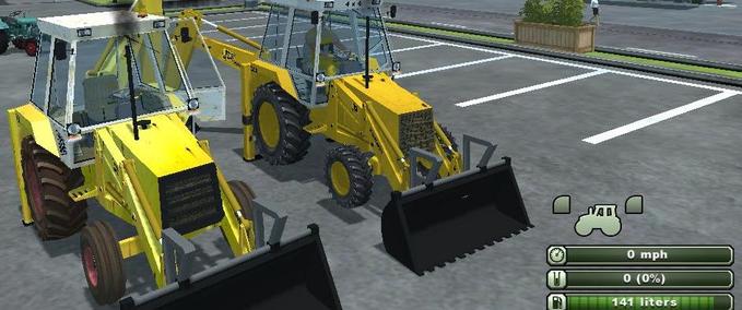 Bagger & Radlader JCB 3CX Backhoe Landwirtschafts Simulator mod