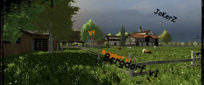 Maps Bergdorf Landwirtschafts Simulator mod