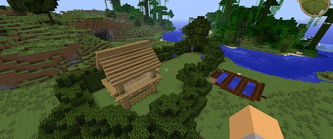 Maps Unsere erste Farm Welt  Minecraft mod