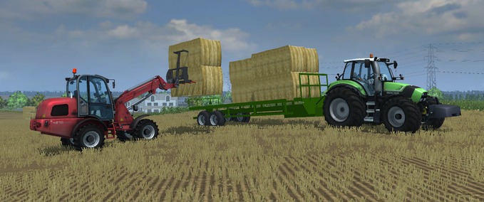 Ballentransport AS vognen Landwirtschafts Simulator mod