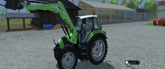 Deutz Fahr deutz TTV430 CareWheels Landwirtschafts Simulator mod