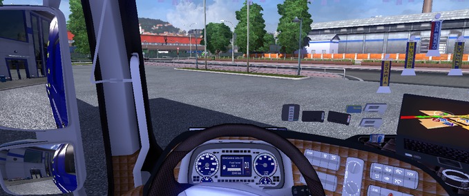 Interieurs Mercedes Actros Interior Eurotruck Simulator mod